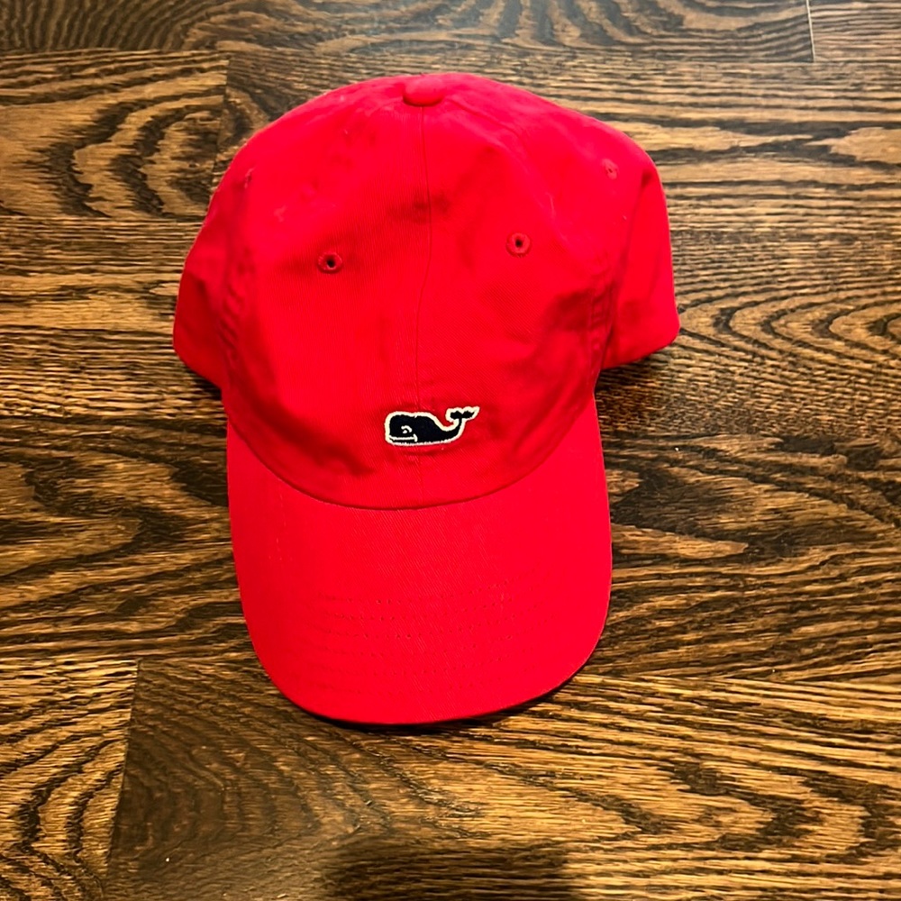 Red and Blue Vineyard Vines Hat